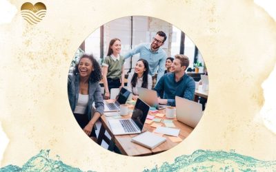 a group of energized people