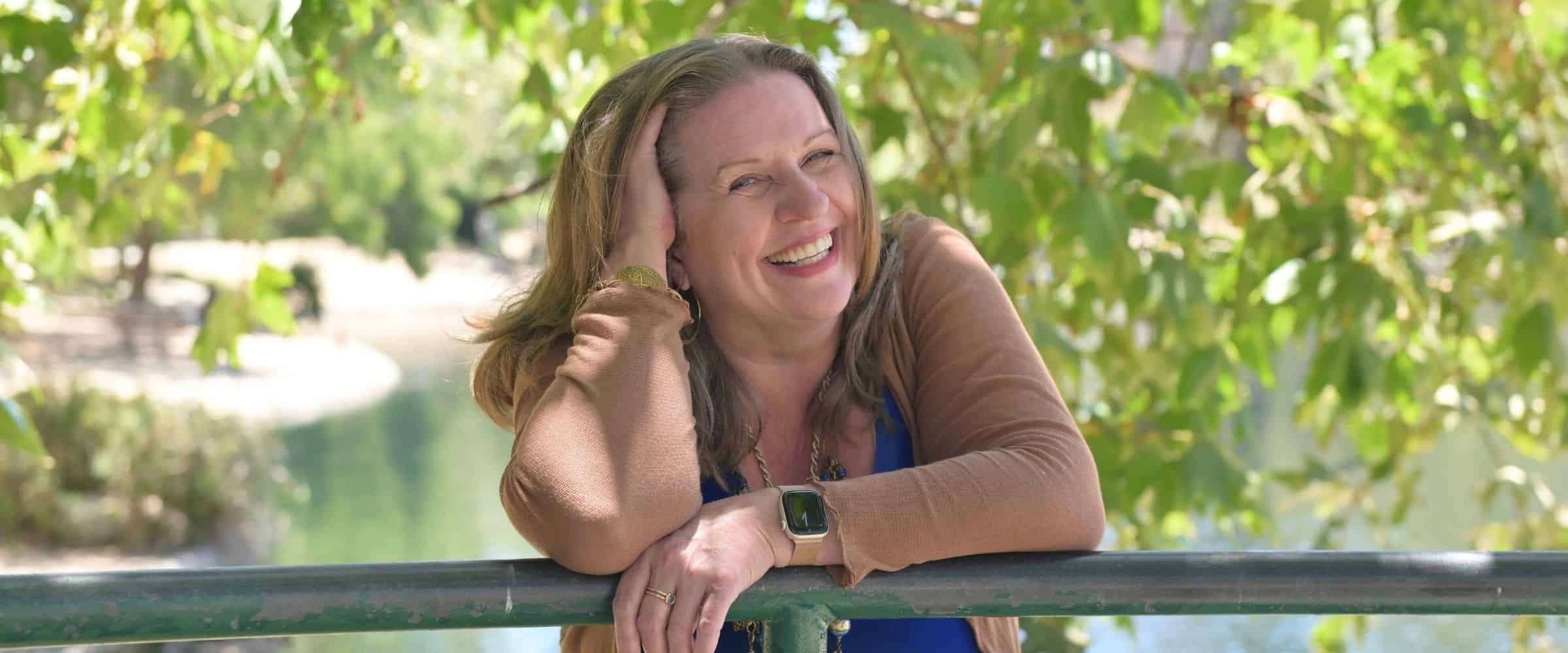 Pia Jansson Outdoor Portrait – About Page Pia Jansson – Leadership Catalyst”