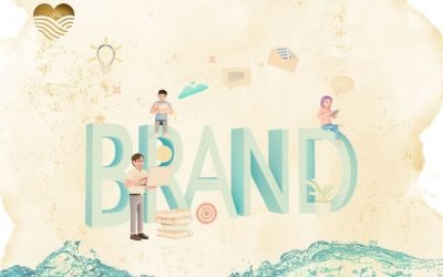 Text illustration stating BRAND